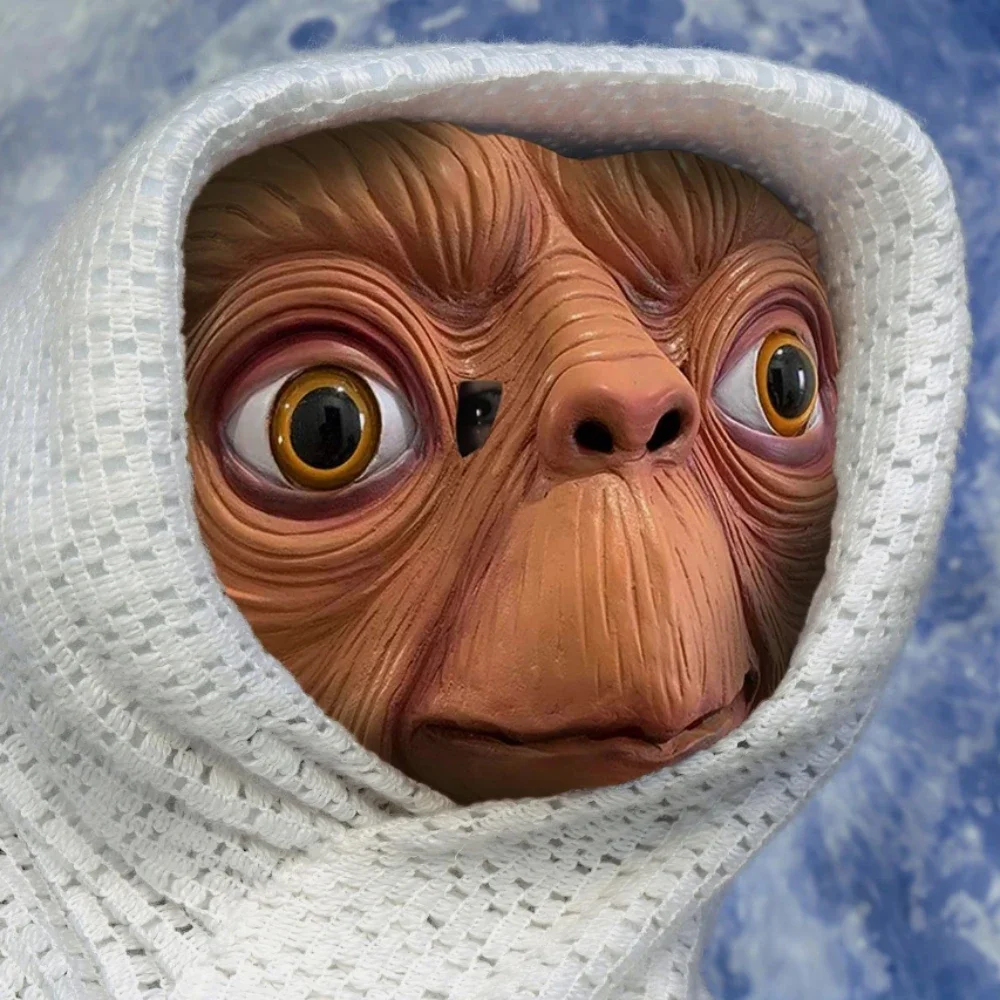 Latex Alien Mask Realistic - Topeng Alien ET dari Bahan Lateks