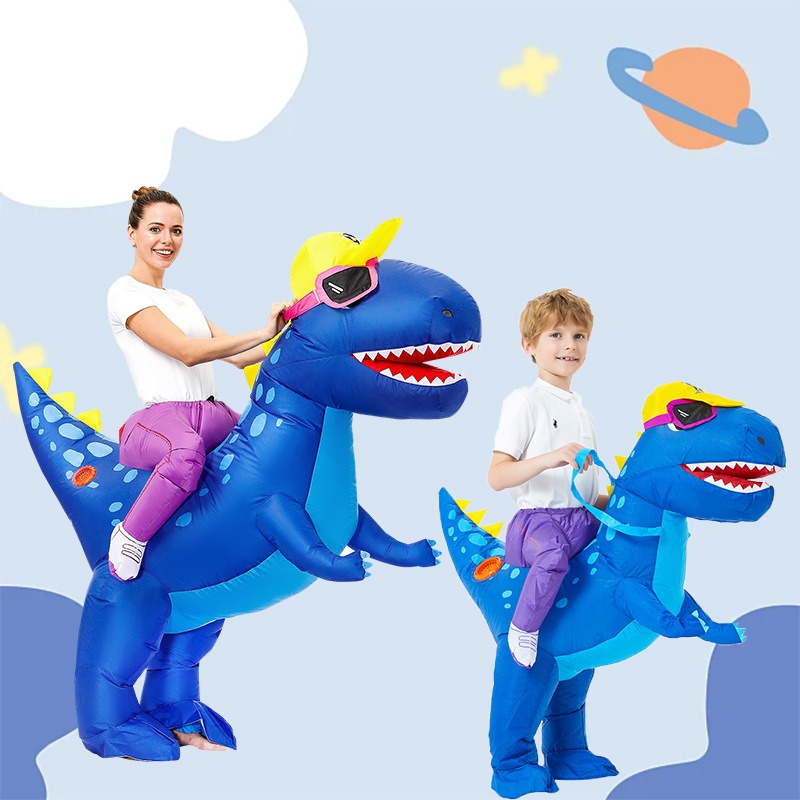 Inflatable Dinosaur Costume Adult - Kostum Dinosaurus Tiup untuk Dewasa, Kostum