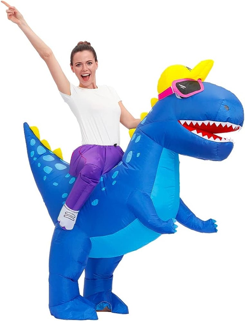 Inflatable Dinosaur Costume Adult - Kostum Dinosaurus Tiup untuk Dewasa, Kostum