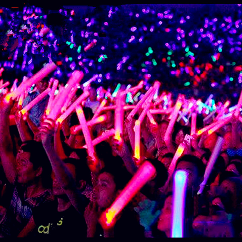 30 Buah Tongkat Busa Berwarna- - Flashing Led Foam Sticks Party ulasan dan harga