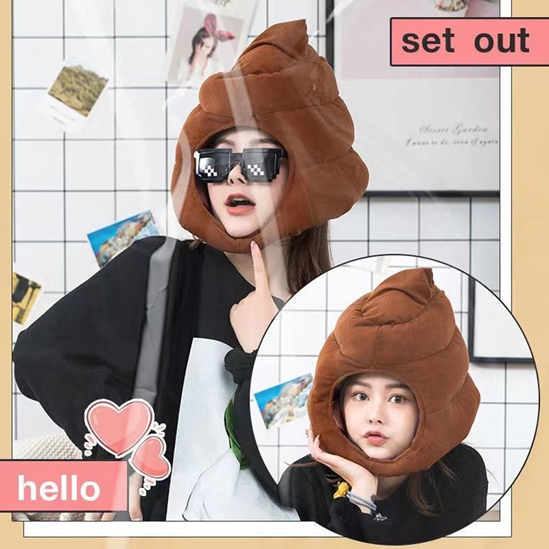 Topi Boneka Bentuk Kotoran Luc - Fake Poop Gag Gift ulasan dan harga