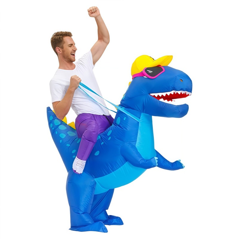 Kostum Dinosaurus Tiup untuk D - Inflatable Dinosaur Costume Adult ulasan dan harga