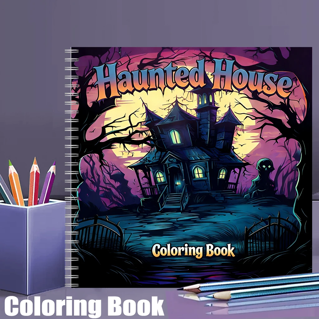 Buku Mewarnai Rumah Hantu untu - Party Supplies ulasan dan harga