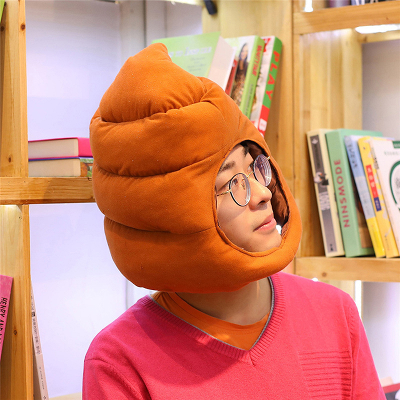/GJ/Topi Boneka Berbentuk Koto - Fake Poop Gag Gift ulasan dan harga