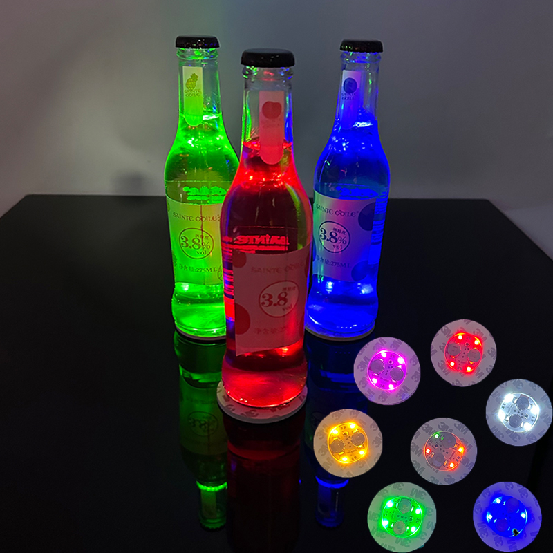 Stiker Tatakan Gelas LED Alat  - Glow In The Dark Party Glasses ulasan dan harga